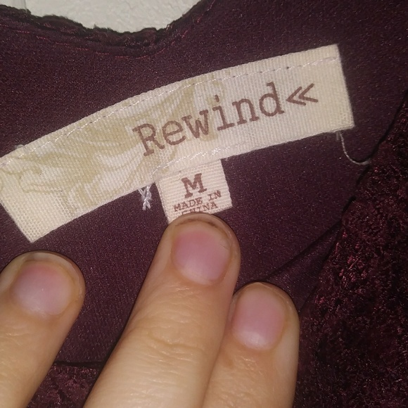 Burgundy Dress - Picture 4 of 4